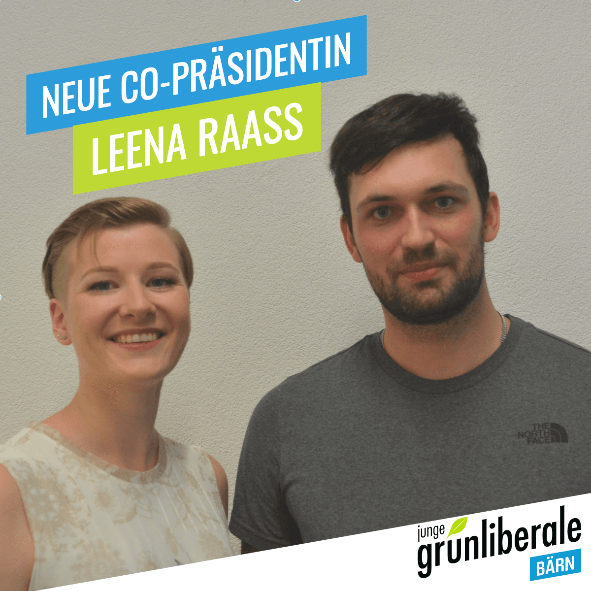 Junge Grünliberale Kanton Bern mit neuer Co-Präsidentin