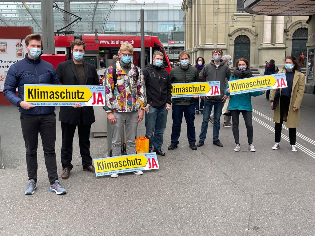 Jungparteien sagen Ja zum CO2 – Gesetz